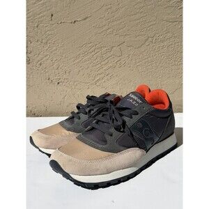 Saucony Jazz Low Pro Shoes Mens Size 11 Charcoal Pink Sneakers Running Walking